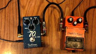 Video thumbnail for Fulltone 70 Fuzz vs. Vintage Boss DS-1 by shnobel
