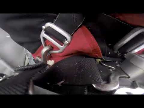 Terrifying glider crash!