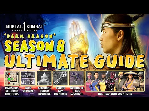 MK1 Season 8 Guide: Invasions Maps, Skins, Klues, Towers & More 2025 (S16)