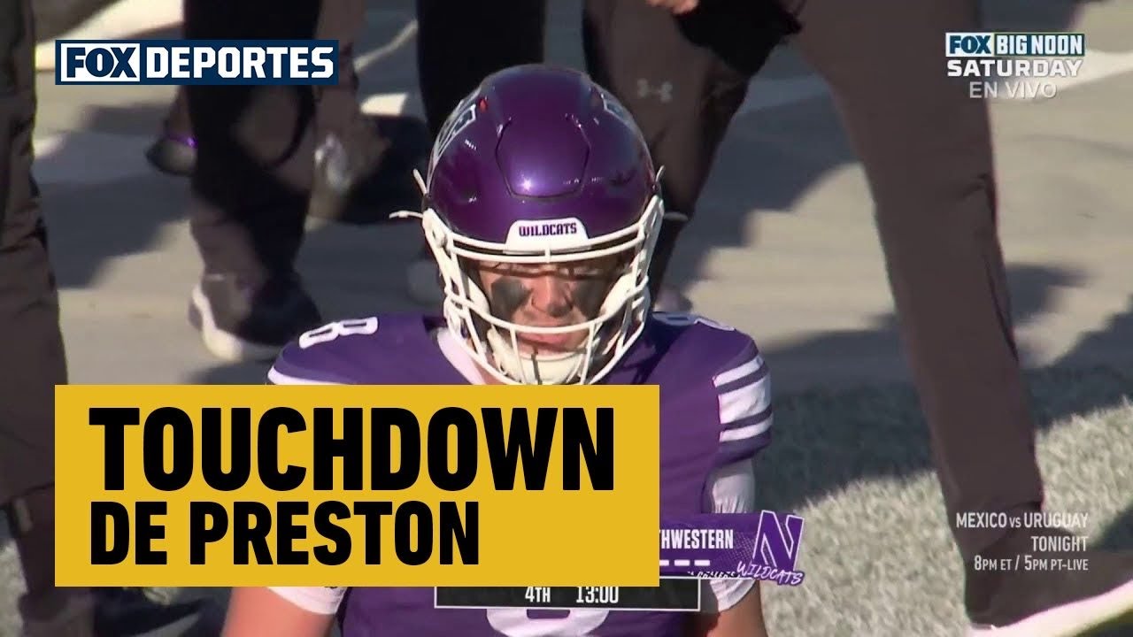 🏈😀 TOUCHDOWN DE PRESTON | Michigan Wolverines 21–16 Northwestern Wildcats | College Football 2025