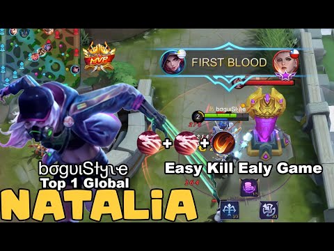 Perfect Combo ! Natalia Best Build 2020 | Top 1 Global by bσgυιSƚყʅҽ ~ Moblie Legends