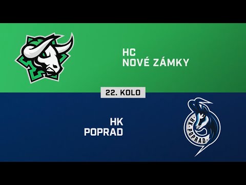 22. kolo: HC Nové Zámky – HK Poprad 2:5 (HIGHLIGHTY)