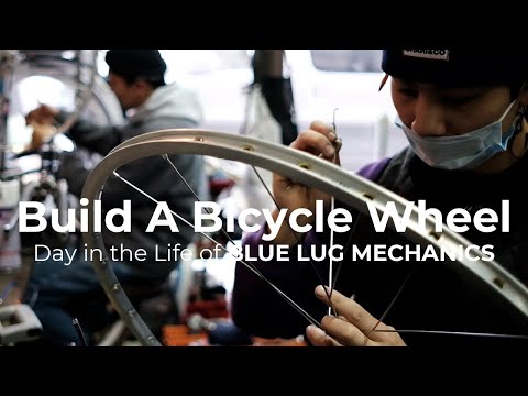 【Build A Bicycle Wheel】こうやってホイールは組みあがる!Blue Lugメカニックの日常