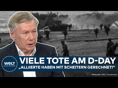 NORMANDIE: Hohe Verluste! Geschützfeuer der Deutschen traf Alliierte bei Landung in Frankreich