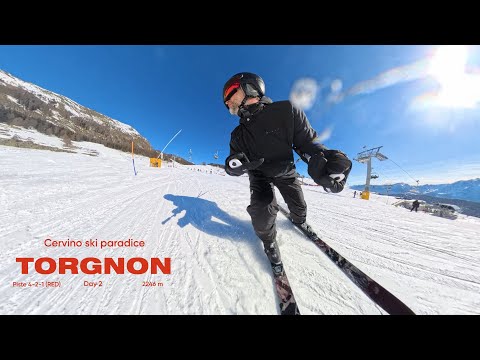 Torgnon – Top to Bottom | Collet (2246m) to Mongnod (1515m) | Chervino Ski Paradice