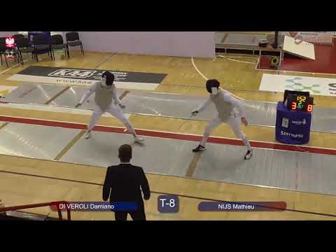 Leszno 2021 JMF - L8 - Nijs BEL v Di Veroli ITA