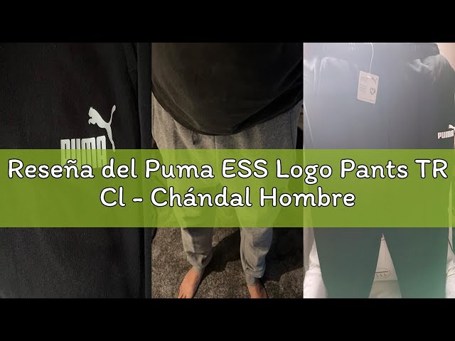 Vídeo relacionado con Puma ESS Logo Pants TR Cl B Chándal, Niños, Black, 164