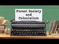 Quick Revision Forest Society And Colonialism