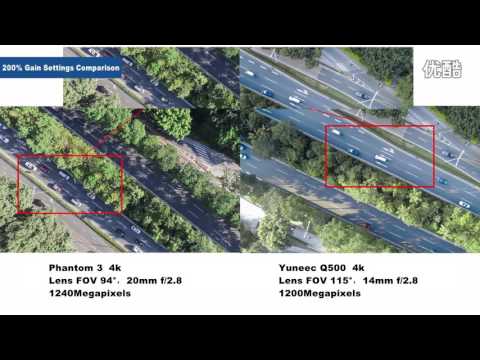 DJI’s Phantom 3 4K compare with Yuneec’s Q500 4K
