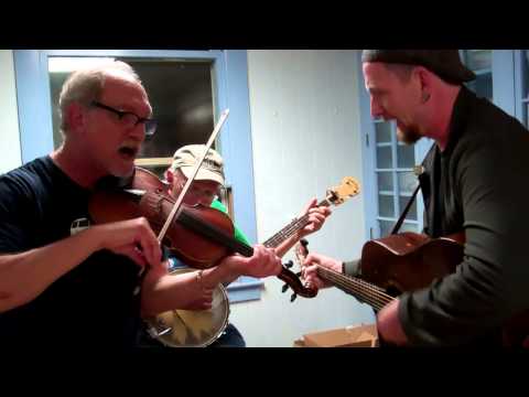 Acadia Trad School 2014 Late Night Session with Bruce Molsky, John Doyle, and Pete Sutherland
