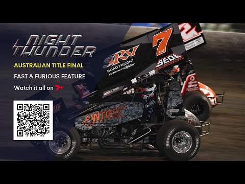 Breathtaking 2024 Australian Sprint Car Championship | Feature Race