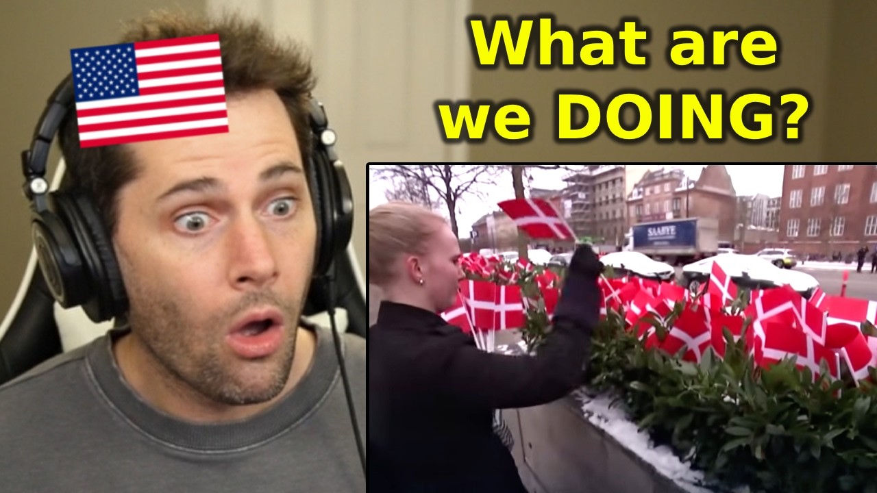 American Reacts to US Embassy DISRESPECTING Danish Flags
