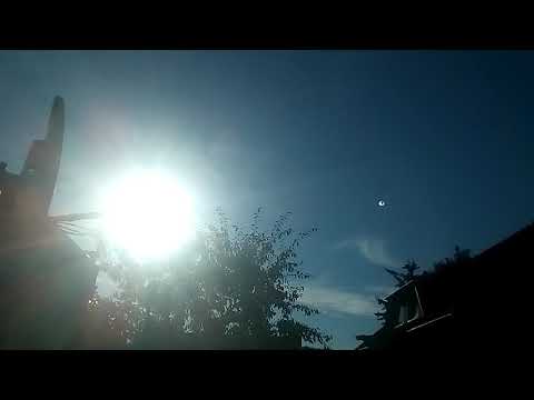 Sunrise in timelapse. Bright Venus. Short version. Music.