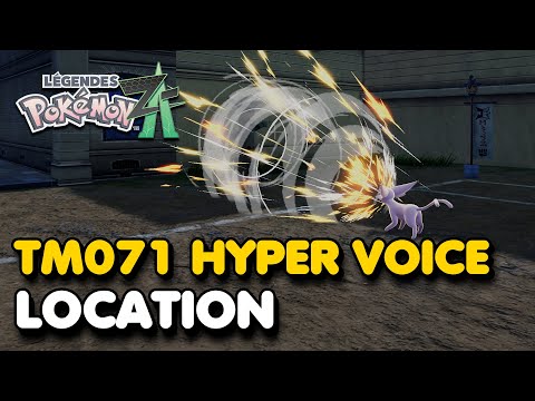 Pokemon Legends Z-A - (TM071) Hyper Voice Location