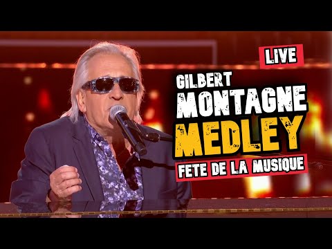 Gilbert Montagné - Medley -  La fête de la musique 2021 (Paroles / Karaoké)