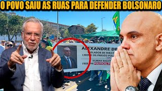 URGENTE ! MORAES PASSA MAL AO VER O POVO NAS RUA DEFENDENDO BOLSONARO - ALEXANDRE GARCIA
