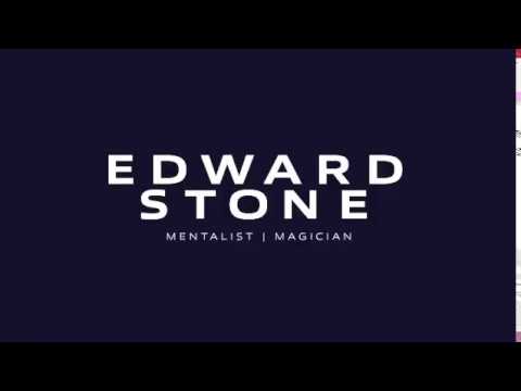 Promotional video thumbnail 1 for Edward Stone Mind Trix Show