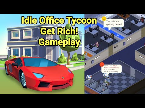 Idle Office Tycoon Game Gameplay - YouTube