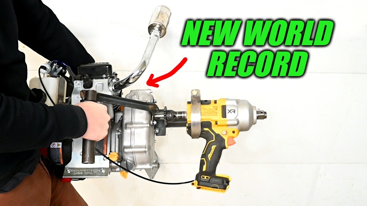 We Broke the Cordless Impact World Record!