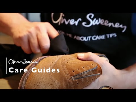 How to Clean your Suede Shoes | Care Tips | Oliver Sweeney