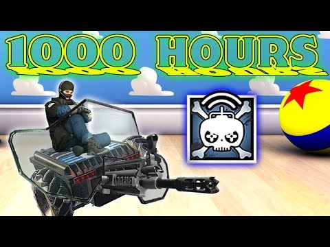 What 1000 HOURS of TWITCH Experience Looks Like - Rainbow Six Siege