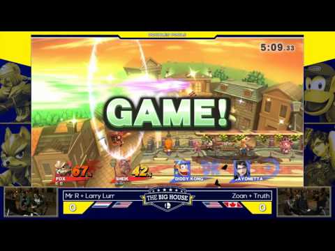 TBH6 Doubles  DOUBLES POOLS - Larry Lurr + Mr R vs Zoan + Truth - Wii U