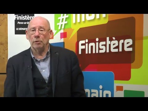 Maurice Lemaitre,  président du Syndicat mixte de la Pointe du Raz #monfinisteredemain