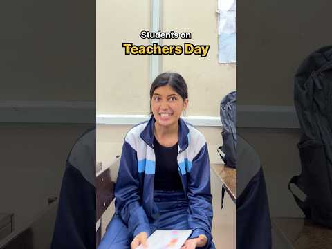 Students on Teachers Day 🤣🤌🏻 #shorts