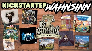 Der absolute KICKSTARTER Wahnsinn! Thunder Stone Q, 7th Citadel, Planet Apocalypse, Machina Arcana