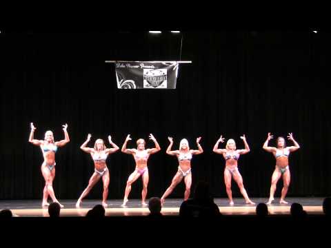 2013 NPC Florida State Bodybuilding Championship Prejudging. Women's Physique
