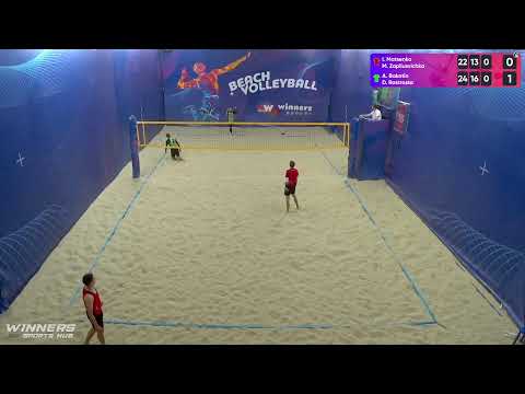 22:10 I. Matsenko /M. Zapliusvichka - A. Bakotin /D. Rastrosta 19.07.2022 | Winners Beach Volleyball