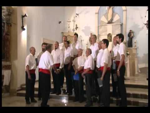 Pučko glagoljaško pjevanje - Župa Uznesenja BDM - Kaštel Lukšić - Prosti moj Boze