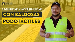 Baldosas podotáctiles cómo mejoran la seguridad y la accesibilidad para todos