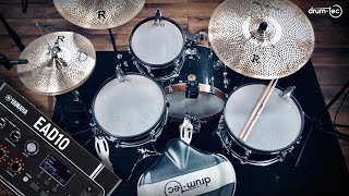 Video thumbnail for Hybrid Tama ClubJam drumkit with Yamaha EAD10 & Agean R low noise cymbals by drumtecTV