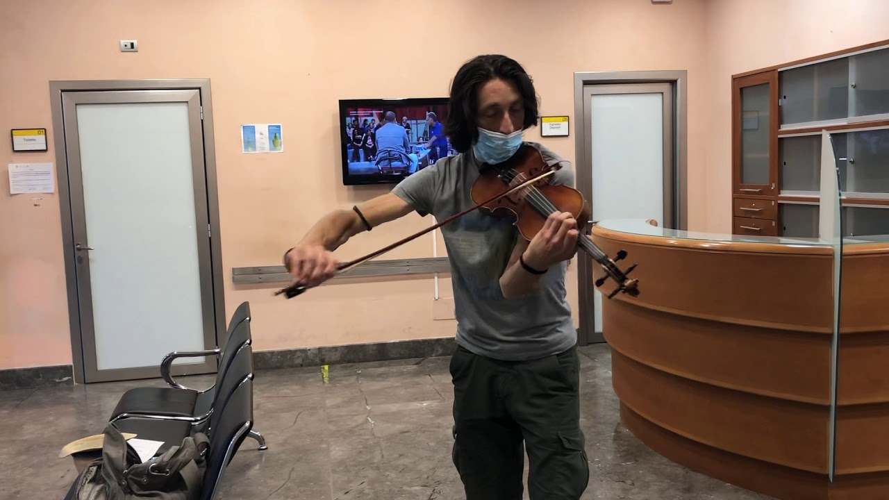 Antonio lunetta violino Villa Santa Teresa Bagheria