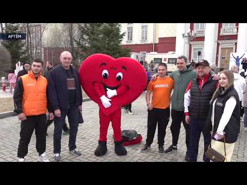 Для тех, кому дома не сидится. Всероссийская акция «10 000 шагов» прошла в Артёме