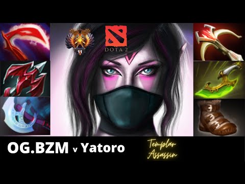OG.BZM - Templar Assassin - NICE SKILL MIDLANE - Dota 2 Pros MMR Gameplay