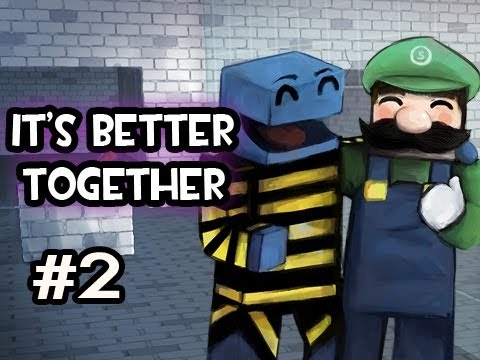 Minecraft: It's Better Together w/Nova & SSoHPKC Ep.2 - Rat Maze Cage Race Thing