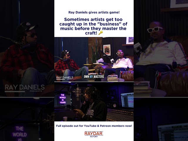 Music exec tells Musicians to FOCUS on their craft! Here's why