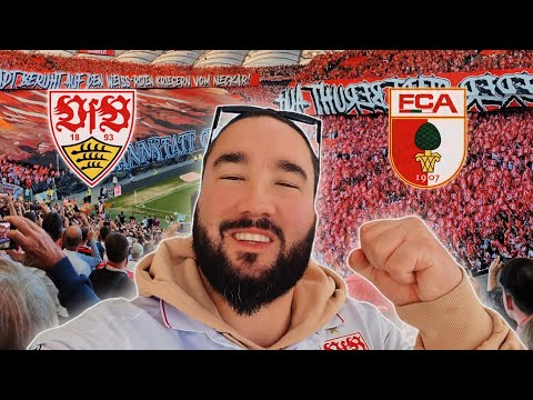 VIP VLOG! 😍 KRANKE CHOREO! 😱 ENDLICH HEIMSIEG! 🔥 VfB Stuttgart vs FC Augsburg | Stadionvlog 🏟⚽️