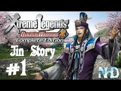 Dynasty Warriors 8 Xtreme Legends [HD/Blind] Jin's Story Mode Playtrough part 1 [PC]