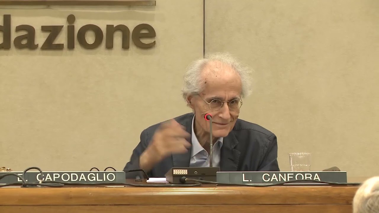 SALLUSTIO, CATILINA E CONCETTO MARCHESI - Lectio magistralis di Luciano Canfora