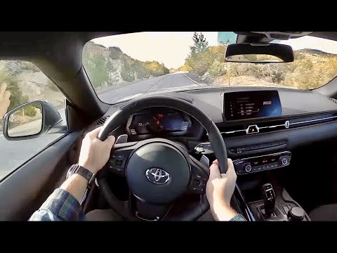 2022 Toyota GR Supra 2.0 - POV Canyon Drive (Binaural Audio)