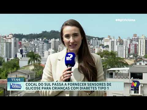 Cocal do Sul oferece sensores de glicose para crianças com diabetes