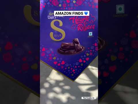 Amazon Finds Dairy Milk Silk Heart & Roses 🌹Unboxing! #foodreview #youtubeshorts #food #dairymilk