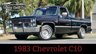 Video Thumbnail for 1983 Chevrolet C/K Truck Silverado