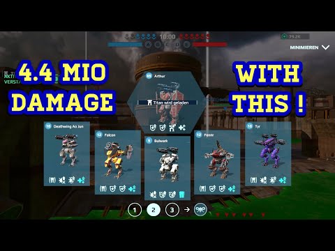 War Robot : Wasn't expected | Falcon, Bulwark, Tyr, Fenrir, Ao Jun, Arthur | BR Gameplay