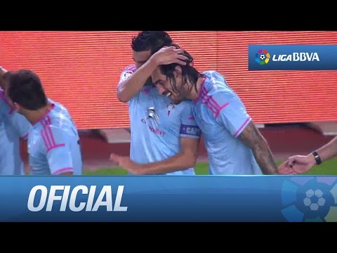 Gran asistencia de Nolito y gol de Larrivey (0-1) en el FC Barcelona - Celta de Vigo