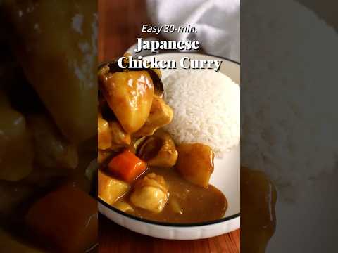 30-min. Comforting Japanese Chicken Curry #comfortfood