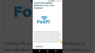 FoxFi for PC and Mac – Windows 7, 8, 10 – Free